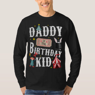 Papa des Geburtstags-Kid-Ringmaster-Vaters T-Shirt