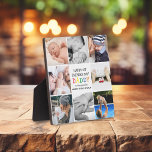 Papa des niedlichen Ersten Vaters | FotoCollage Fotoplatte<br><div class="desc">Mit dieser niedlichen Collage aus Foto kreieren Sie Ihre ganz eigene Vatertafel. Mit 8 quadratischen Fotografien und dem Text 'Happy 1st Vatertag', das Wort DADDY in leuchtend bunten Buchstaben, a wir Liebe Sie viele Nachrichten und Namen. Das ist ein wunderbares Geschenk für die Familie, um für immer Schatz zu halten....</div>