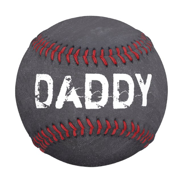 Papa des Vaters Wir Liebe dich Etch auf Chalkboard Baseball (Rückseite)