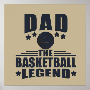 Papa, die Basketball-Legende Poster