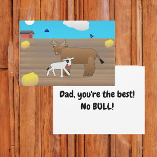 Papa Du bist der Beste Keine-Faust-Father's-Day Karte