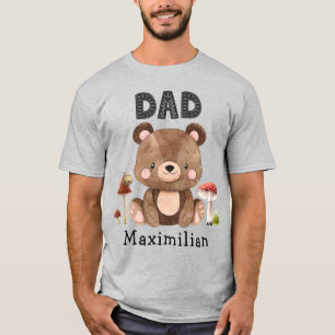 Papa du garçon d'anniversaire Baby Bear T-shirt