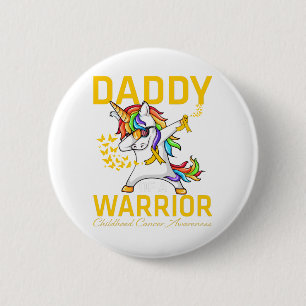 Papa eines Kriegers Button