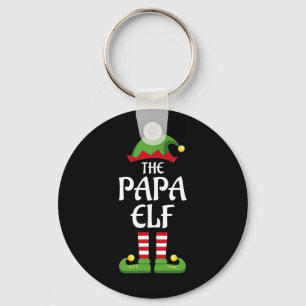 Papa elf Familienkongruenz Weihnachten Papa Schlüsselanhänger