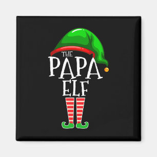 Papa Elf Family Matching Group Weihnachtsgeschenk Magnet