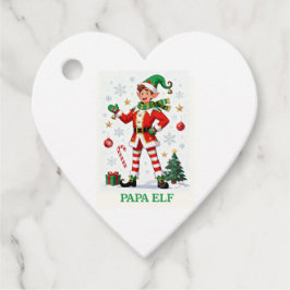 “Papa Elf: Magical Holiday Cheer” Geschenkanhänger