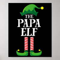 Papa Elf Matching Family Group Weihnachts-Party Py