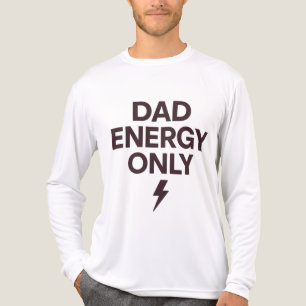 Papa Energie Nur Minimalistisches Lustiges Vater-S Tri-Blend Shirt