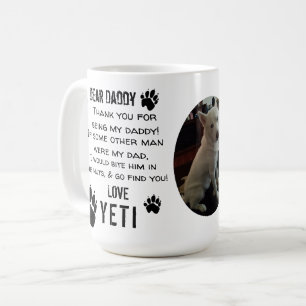 PAPA ENROUÉ DE TASSE ! CHER CAFÉ d'animal famili