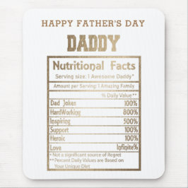Papa ernährungsphysiologische Fakten Mousepad