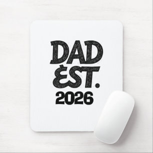 Papa Est 2026 Stolzer Vater seit Mousepad