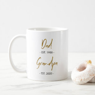 Papa Est. à Grand-père Est.Coffee Mug