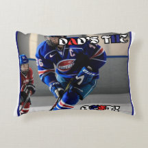 Papa est le meilleur Coussin de hockey