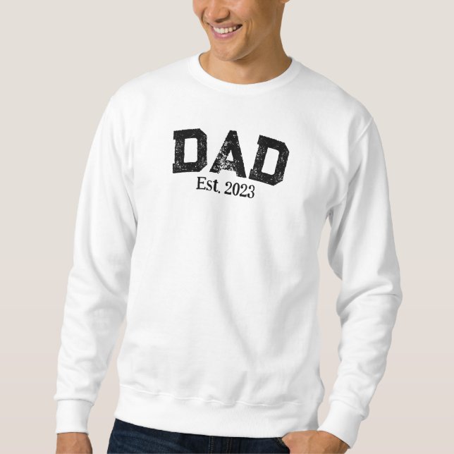 Papa Est. sweatshirt personnalisé 2023 (Devant)