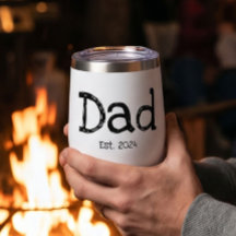 Papa Established Fett Schwarz Weiß