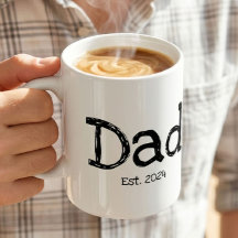 Papa Established Fett Schwarz Weiß