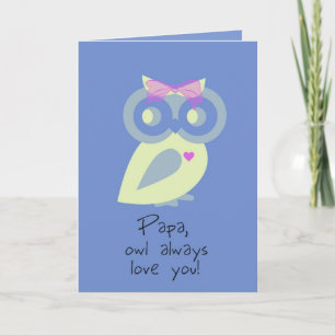 Papa Father's Day Card Karte