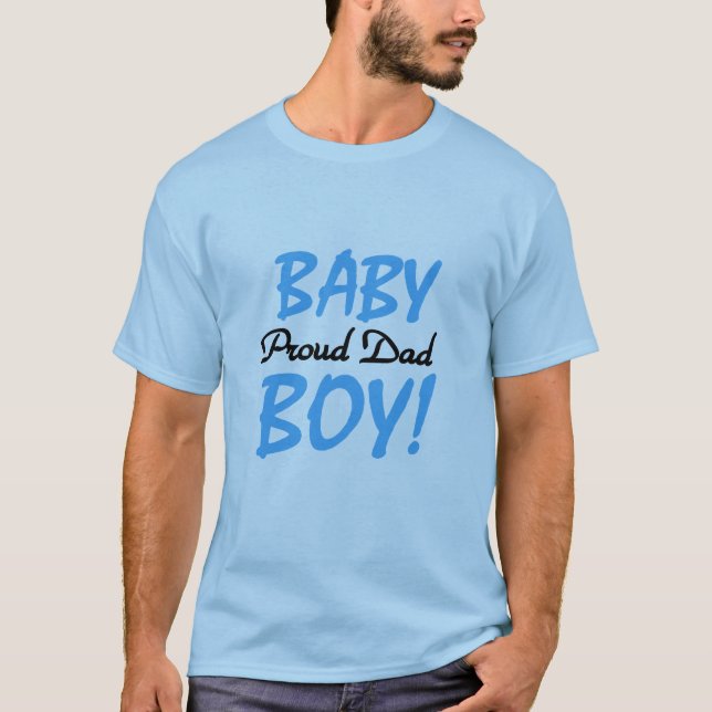 Papa fier des T-shirts et des cadeaux de bébé (Devant)