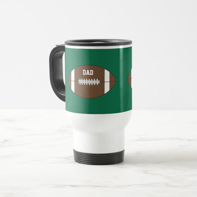 Papa Football Café Mug (Devant gauche)