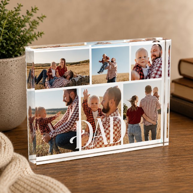 Papa Foto-Collage Fotoblock (Von Creator hochgeladen)