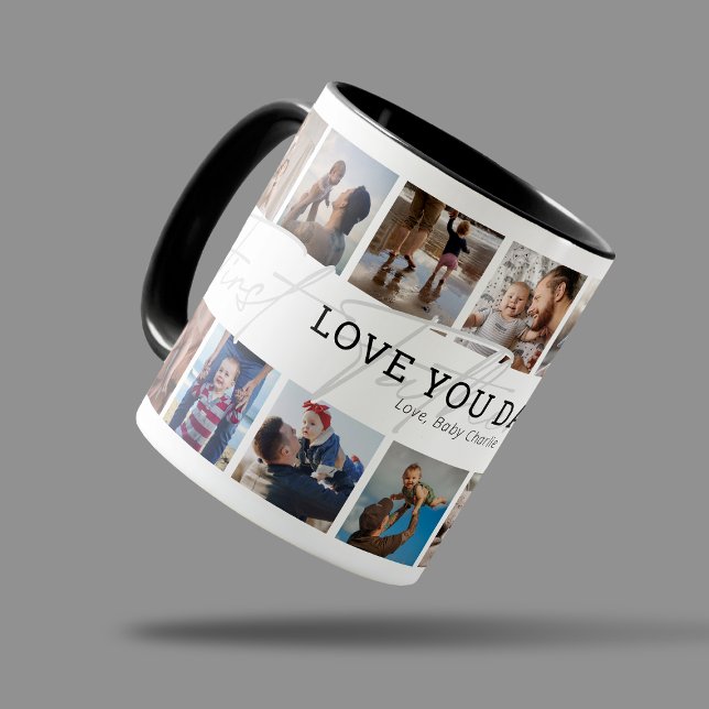 Papa-Foto des ersten Vaters Tasse (Von Creator hochgeladen)