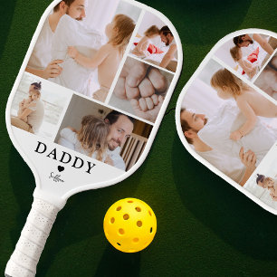 Papa   Fotocollage Pickleball Schläger