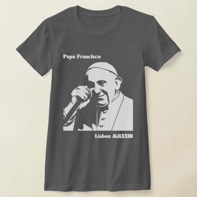 PAPA FRANCISCO LISBOA MMXXIII T-Shirt (Ablage )