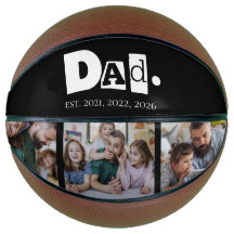 Papa Gegründet Jahr 3 Kinder Foto-Collage