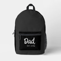 Papa gegründet Schrift weiß