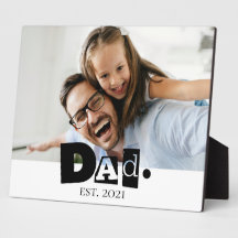 Papa Gegründetes Jahr Benutzerdefiniertes Foto Dad