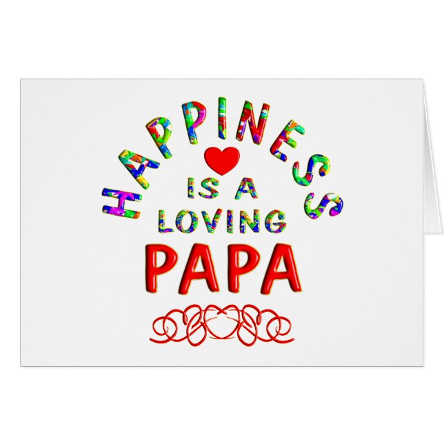 Papa-Glück (Vorderseite (Horizontal))