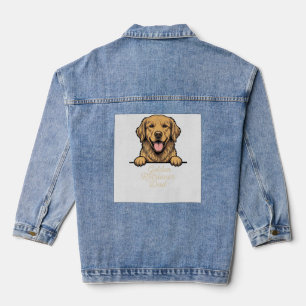 Papa Golden Retriever Gravure Vintage