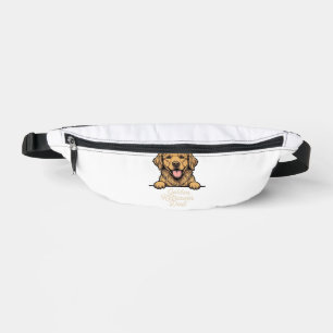 Papa Golden Retriever Gravure Vintage