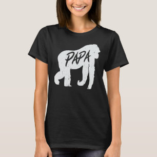 Papa Gorilla Ape T Shirt