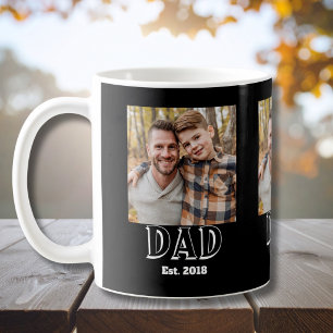 Papa gründete Black Photo Kaffeetasse