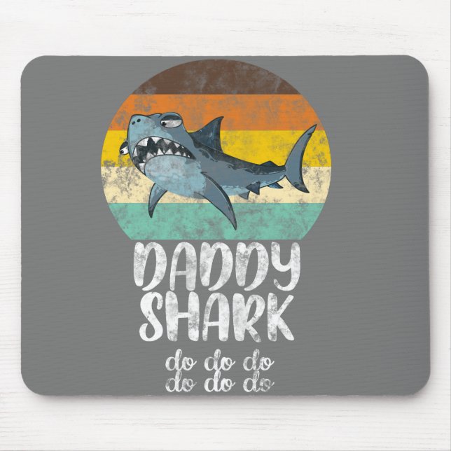 Papa Hai Do do Retro Vintage Mousepad (Vorne)