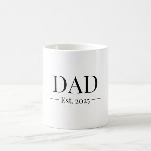 Papa hat 2025 gegründet kaffeetasse