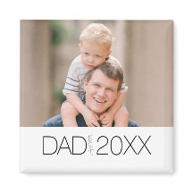 Papa hat das moderne Foto-Jahr-Design etabliert 