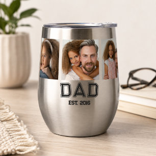 Papa hat elegante 3 Fotogeschenke eingerichtet
