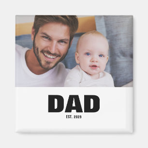 Papa hat Foto-Geschenk gegründet Magnet