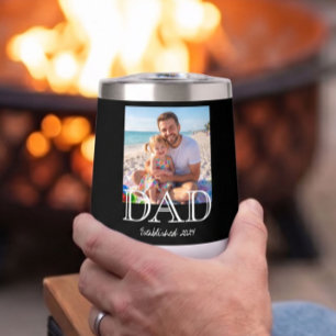 Papa hat gegründet Foto Minimales Vatertagsgeschen