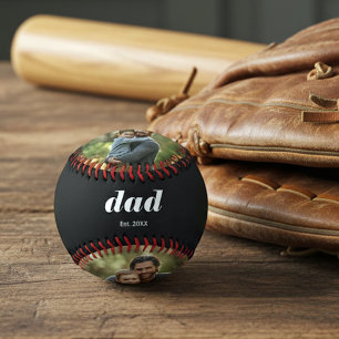 Papa hat Modern 3 Foto gegründet Baseball