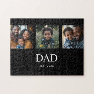 Papa hat modern fett simpel schwarz 3 Foto