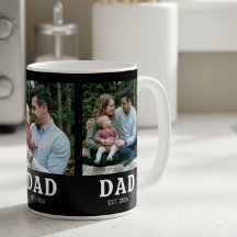 Papa hat mutig modernes Schwarz 3 Foto eingerichte