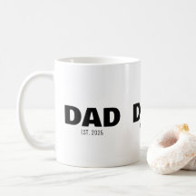 Papa hat neuen Papa-Geschenk gegründet