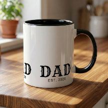 Papa hat neuen Papa-Geschenk gegründet
