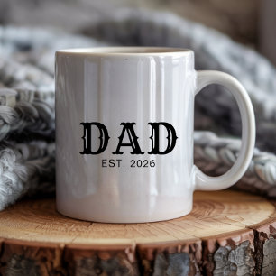 Papa hat neues Papa-Geschenk etabliert Kaffeetasse