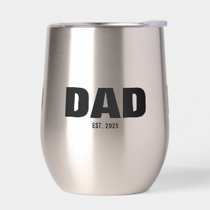 Papa hat neues Papa-Geschenk Thermal Wein gegründe