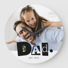 Papa hat Tradition Familienfoto modern eingerichte