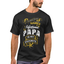 PAPA-HEISSER T - SHIRT-PAPA MEIN LIEBLINGSname